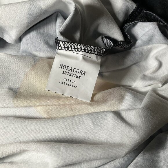 NWT Long MIDI Daisy Short Sleeve Pullover Dress Small Oversized - Picture 9 of 10